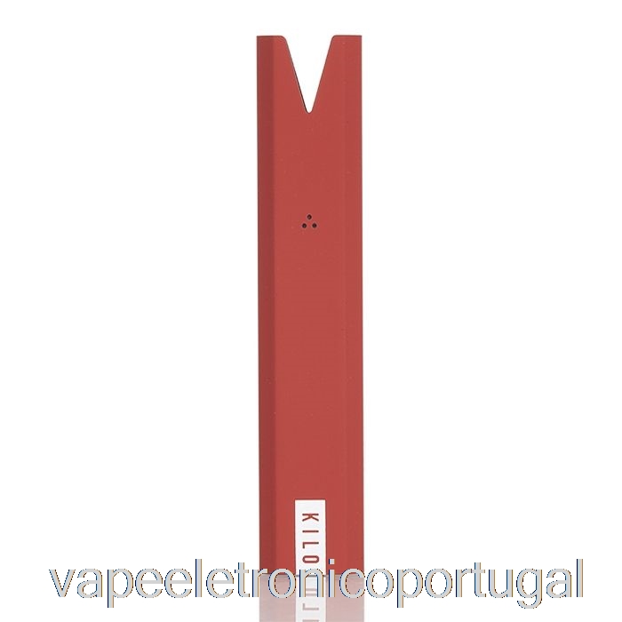 Vape Eletrônico Quilo 1k Sistema Pod Ultra Portátil Spur Vermelho
